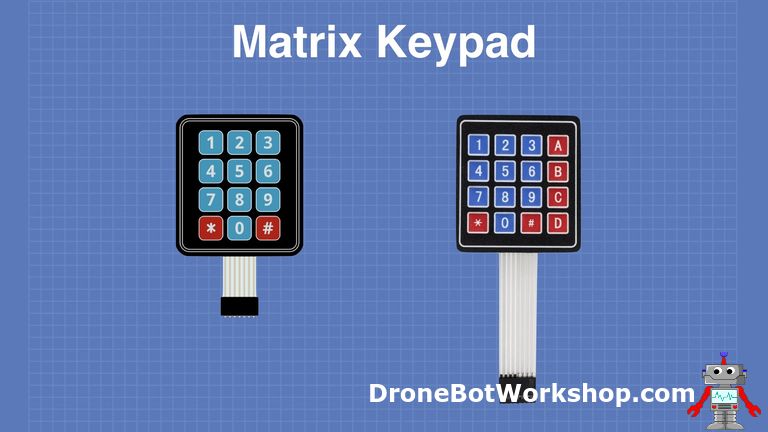 4 x 4 Matrix Array 16 Key Membrane Switch Keypad Keyboard DIY For Arduino/AVR