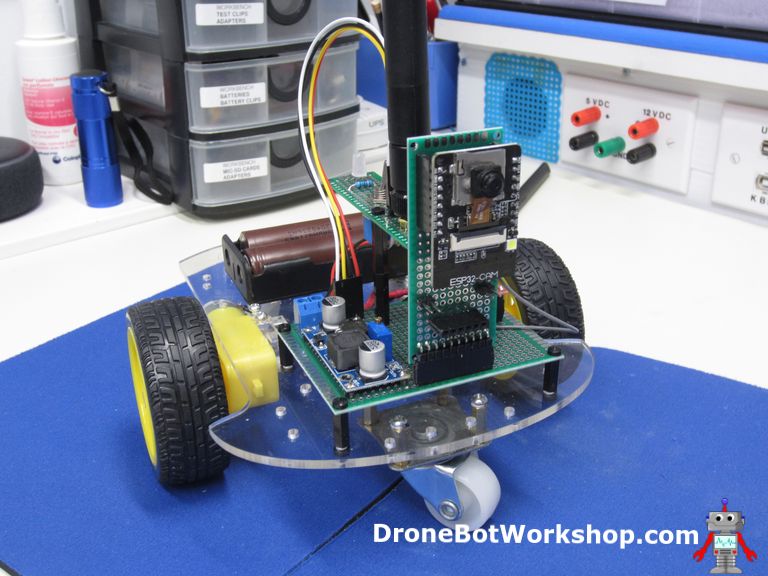 Build an ESP32CAM Robot Car