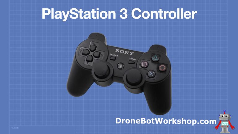 Theseus lijst doorboren Use a PS3 Controller with an ESP32 | DroneBot Workshop